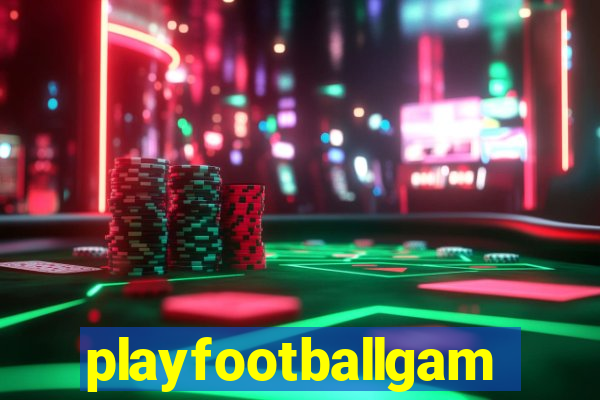 playfootballgames