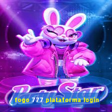 fogo 777 plataforma login