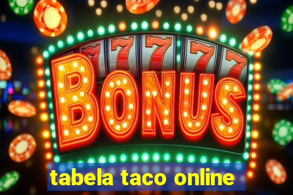 tabela taco online