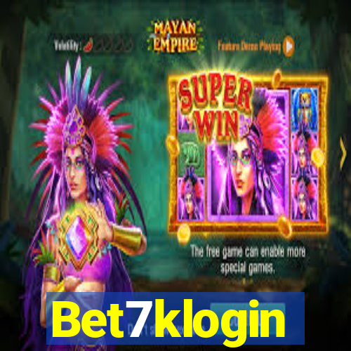 Bet7klogin