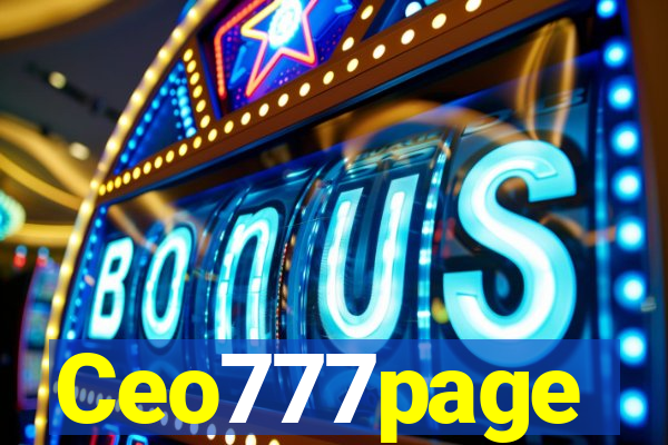 Ceo777page
