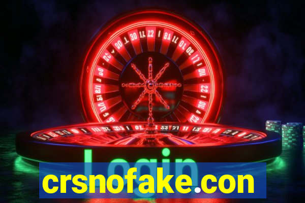 crsnofake.con