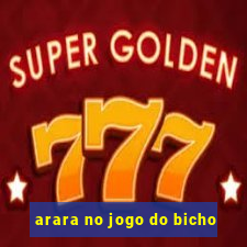 arara no jogo do bicho