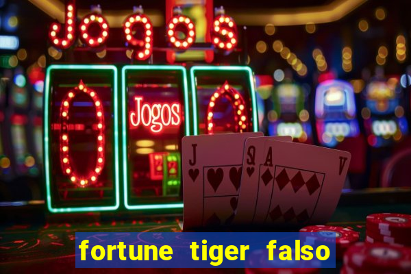 fortune tiger falso para brincar
