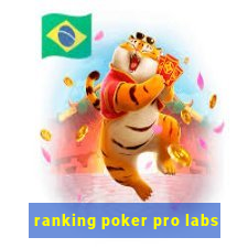 ranking poker pro labs