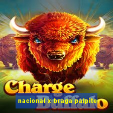 nacional x braga palpite