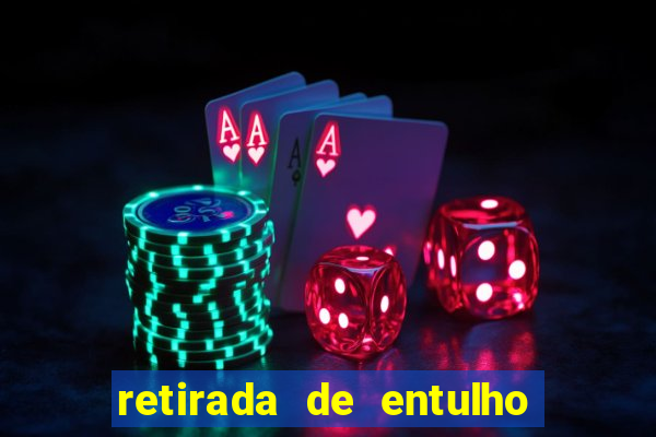 retirada de entulho gratuito santos