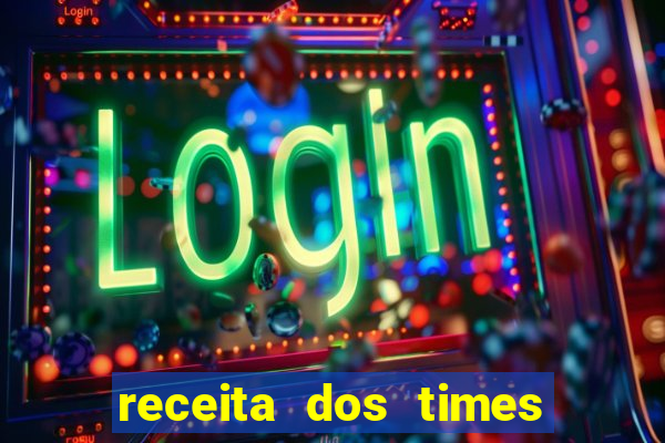 receita dos times brasileiros 2024