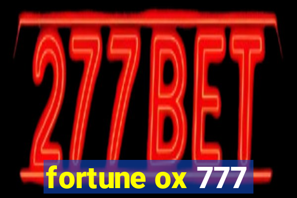 fortune ox 777