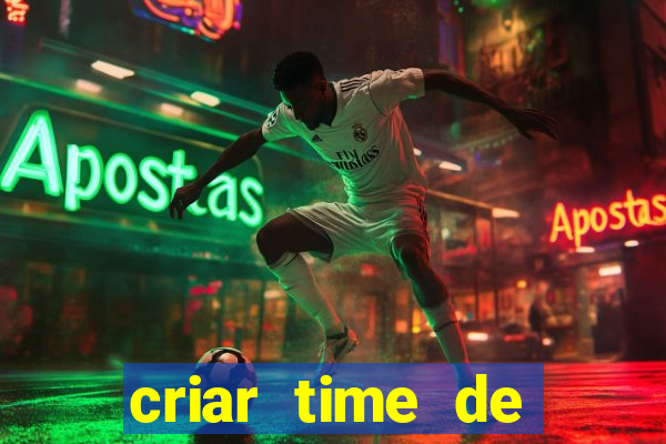 criar time de futebol simulador