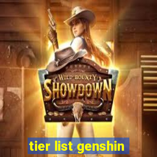 tier list genshin