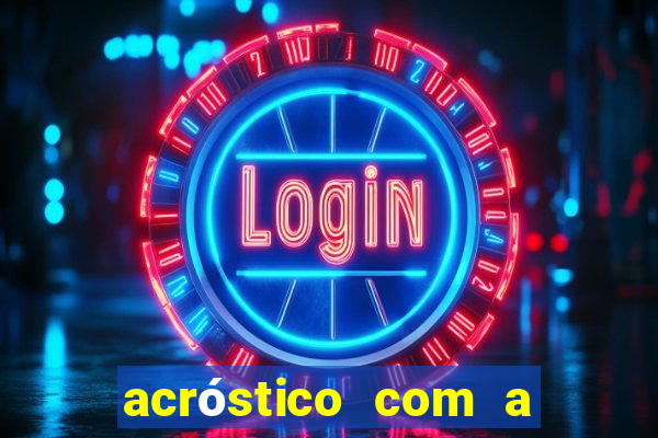 acróstico com a palavra futebol