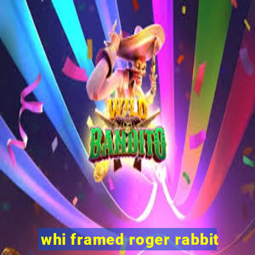 whi framed roger rabbit