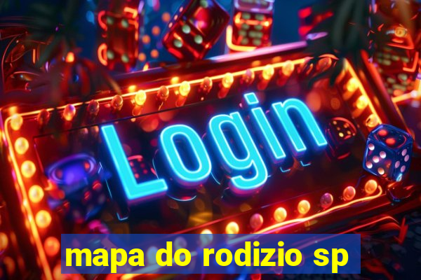 mapa do rodizio sp