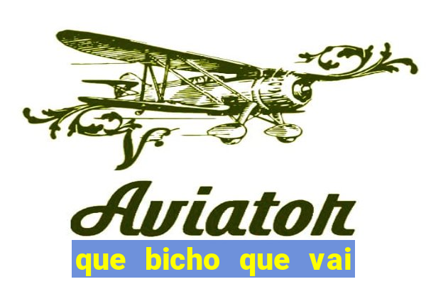 que bicho que vai dar hoje