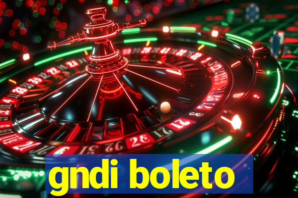 gndi boleto