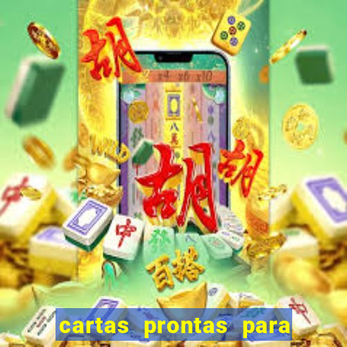 cartas prontas para retiro espiritual