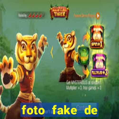 foto fake de menina cacheada
