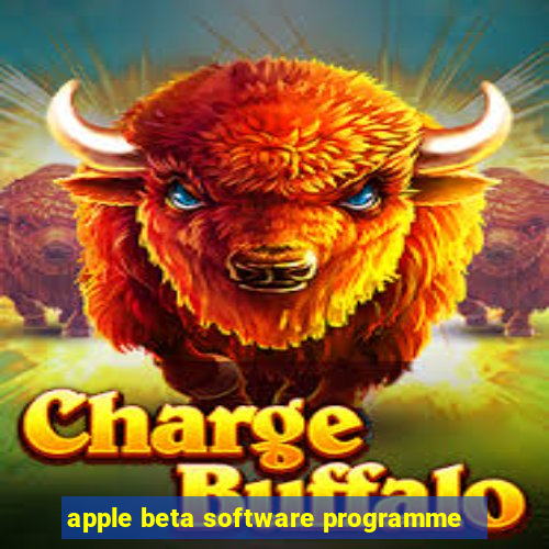 apple beta software programme