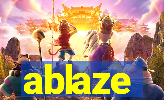 ablaze