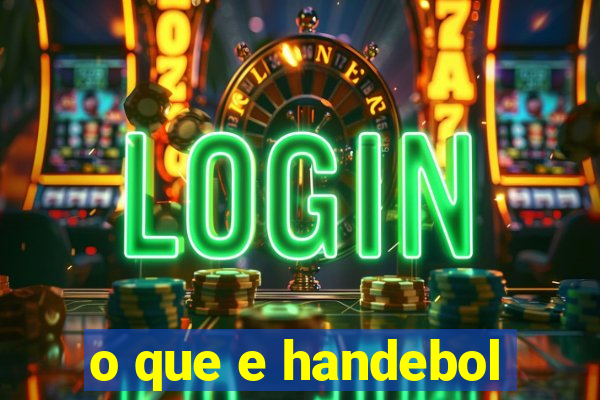 o que e handebol