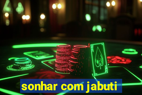 sonhar com jabuti