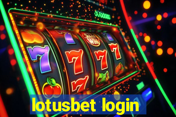 lotusbet login
