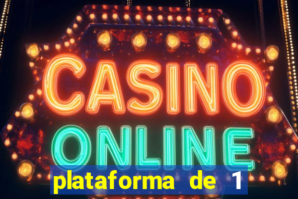 plataforma de 1 real fortune tiger