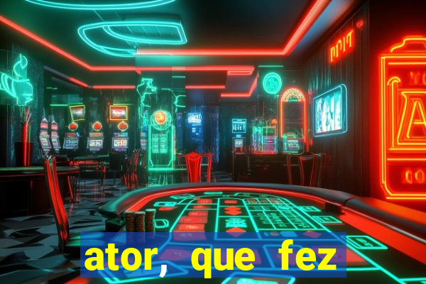ator, que fez coringa que morreu