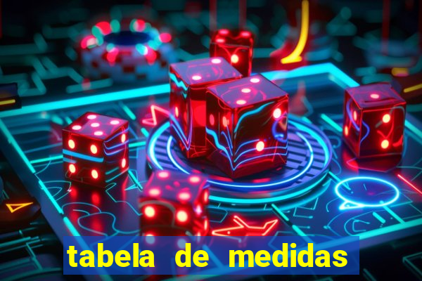 tabela de medidas reserva mini