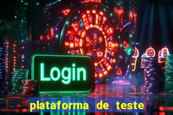 plataforma de teste pg demo